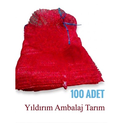 ÇUVAL FİLE CEVİZ-PATATES-SOĞAN ÇUVALI 30cmx50cm KIRMIZI 100 lü AĞZI İPLİ (KARGO DAHİL) ÇUVAL FİLE CEVİZ-PATATES-SOĞAN ÇUVALI 30cmx50cm KIRMIZI 100 lü AĞZI İPLİ (KARGO DAHİL)