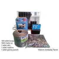 ELEKTRİKLİ ÇİT SİSTEMİ TAM SET P30 (KARGO DAHİL) 