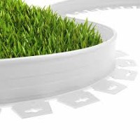 ÇİM AYIRICI PLASTİK 25 MT BEYAZ