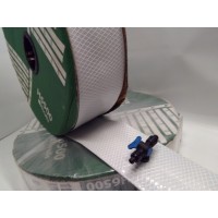 ANA HAT BORUSU POLYNET DELİKLİ   70 CM ARAYLA 4" LÜK BORU 100 MT 1/2 ÇIKIŞLI (KARGO DAHİL) RENK BEYAZ RİVULUS