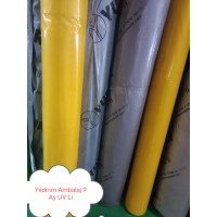 PE NAYLON ÖRTÜ SARI 9 AY UV Lİ  9 MT ENİ- ORT.60 MT BOYU 175 MİC. (KARGO DAHİL)