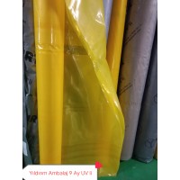 PE NAYLON ÖRTÜ SARI 9 AY UV Lİ  9 MT ENİ- ORT.60 MT BOYU 175 MİC. (KARGO DAHİL)