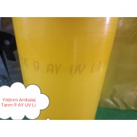 PE NAYLON ÖRTÜ SARI 9 AY UV Lİ 10 MT ENİ- ORT.55 MT BOYU 175 MİC. (KARGO DAHİL)