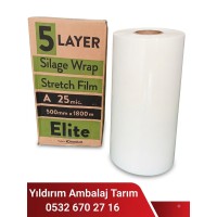 SİLAJ  STRECİ 25mic 50CMx1800MT ECOPLAST ELİTE EN UCUZ (KARGO DAHİL)