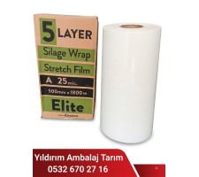 SİLAJ  STRECİ 25mic 50CMx1800MT ECOPLAST ELİTE EN UCUZ (KARGO DAHİL)