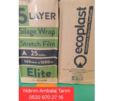 SİLAJ  STRECİ 25mic 50CMx1800MT ECOPLAST EN UCUZ (KARGO DAHİL)