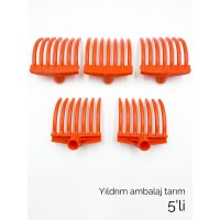 ZEYTİN TIRMIĞI 7 DİŞLİ TUNA TURUNCU PASOLU 224 (KARGO DAHİL) 5 Lİ 